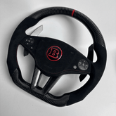 Carbon Clutch Carbon Fiber Steering Wheel 2008-2015 Mercedes SLS / Brabus Custom Carbon Fiber Steering Wheel